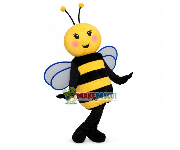 Cute Bee Cartoon Mascot Costume Cute Bee Cartoon Mascot Costume