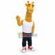 Sports Giraffe Mascot Costume Sports Giraffe Mascot Costume