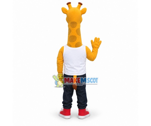 Sports Giraffe Mascot Costume Sports Giraffe Mascot Costume