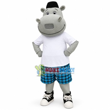 Fancy Dress Hippo Mascot Costume Fancy Dress Hippo Mascot Costume