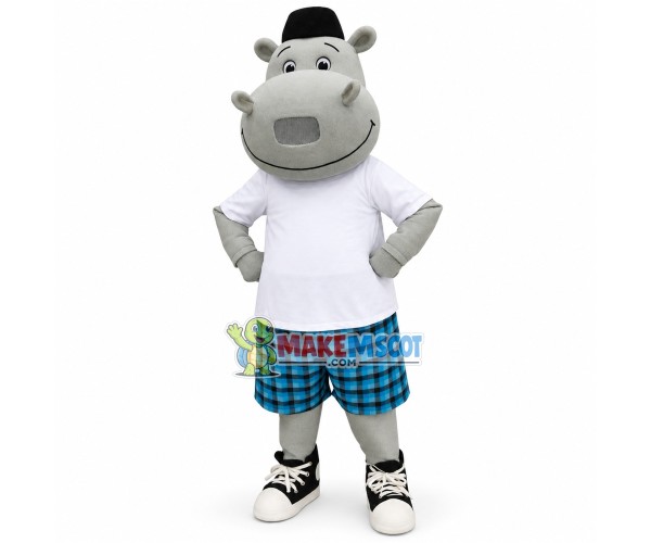Fancy Dress Hippo Mascot Costume Fancy Dress Hippo Mascot Costume