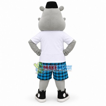 Fancy Dress Hippo Mascot Costume Fancy Dress Hippo Mascot Costume