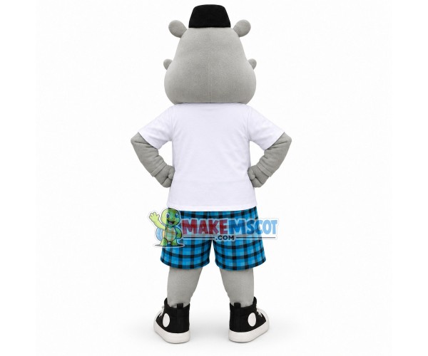 Fancy Dress Hippo Mascot Costume Fancy Dress Hippo Mascot Costume