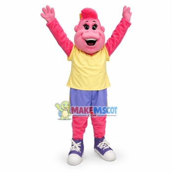 Lively Monkey Jane Mascot Costume Lively Monkey Jane Mascot Costume