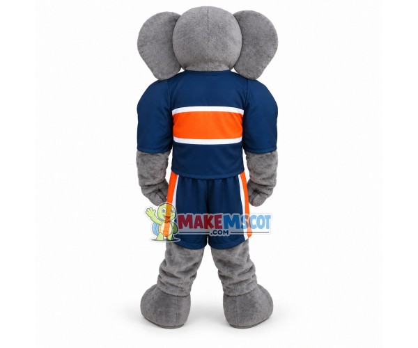 University Elephant Tuffy the Titan Mascot Costume University Elephant Tuffy the Titan Mascot Costume