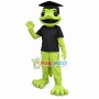 College Lizard Mascot Costume 