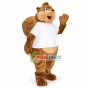 Chubby Squirrel Mascot Costume 