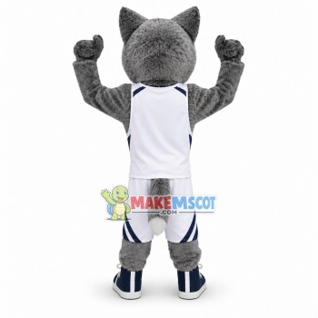 College Cody the Coyote Mascot Costume 
