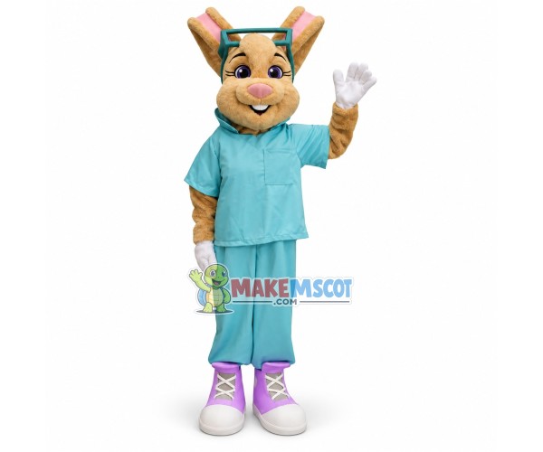 Dr. Brushwell Mascot Costume Dr. Brushwell Mascot Costume
