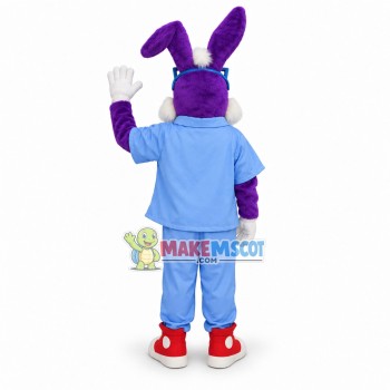 Evil Dr. Rabbit Mascot Costume Evil Dr. Rabbit Mascot Costume