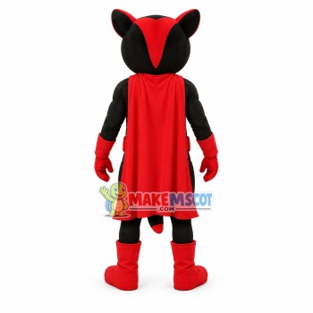 Nutzy the Flying Squirrel With Baseball Bat Mascot Costume Nutzy the Flying Squirrel With Baseball Bat Mascot Costume