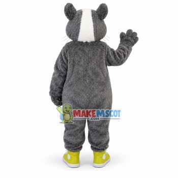 Real-life Grey Hamster Mascot Costume Real-life Grey Hamster Mascot Costume