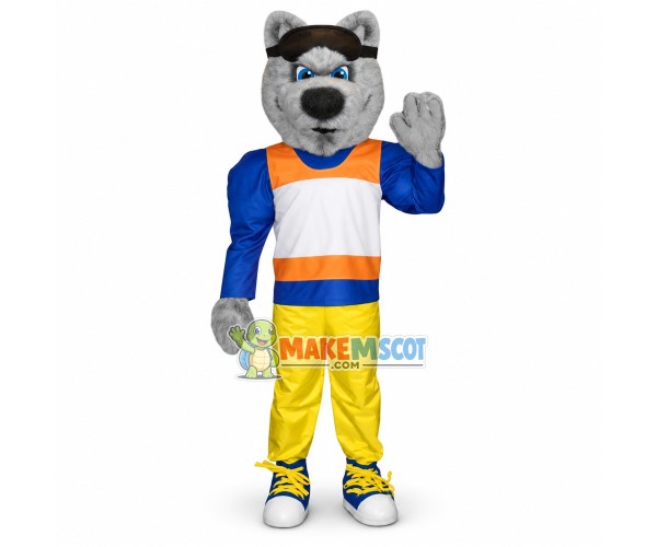 Sports Power Wolf Mascot Costume Sports Power Wolf Mascot Costume