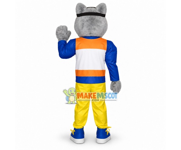 Sports Power Wolf Mascot Costume Sports Power Wolf Mascot Costume