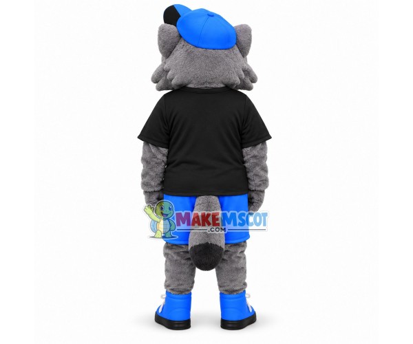 Renegade Rascal the Raccoon Mascot Costume Renegade Rascal the Raccoon Mascot Costume