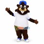 Sports Beaver Mascot Costume 
