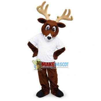 School Deer Mascot Costume 