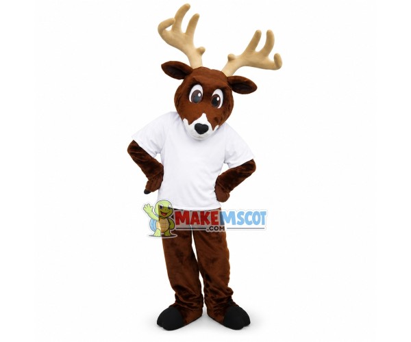 School Deer Mascot Costume 