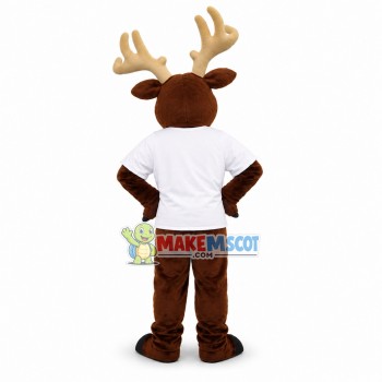 School Deer Mascot Costume School Deer Mascot Costume