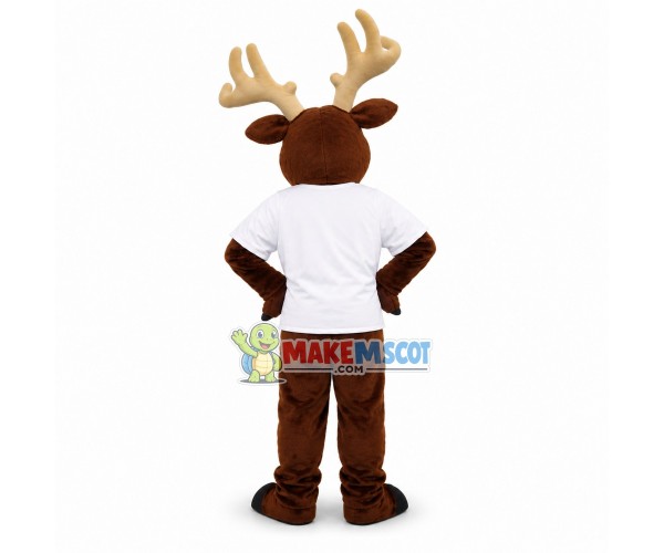 School Deer Mascot Costume 