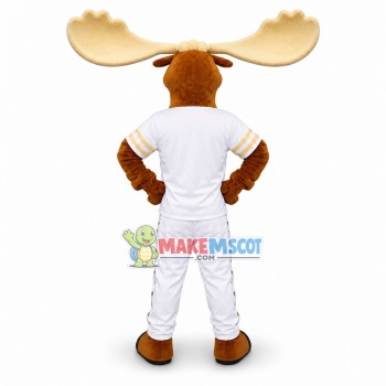 Advertising Moose Mascot Costume Fancy Dress Costume Advertising Moose Mascot Costume Fancy Dress Costume