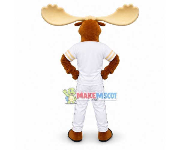 Advertising Moose Mascot Costume Fancy Dress Costume Advertising Moose Mascot Costume Fancy Dress Costume