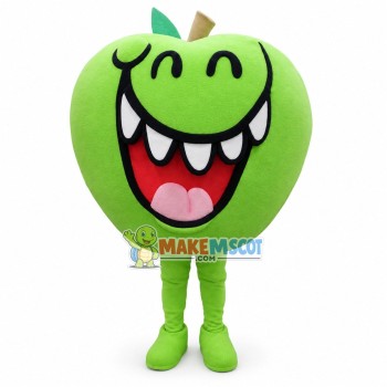 Deluxe Jolly Rancher Green Apple Mascot Costume Deluxe Jolly Rancher Green Apple Mascot Costume