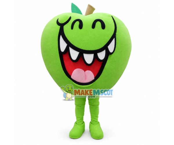Deluxe Jolly Rancher Green Apple Mascot Costume Deluxe Jolly Rancher Green Apple Mascot Costume