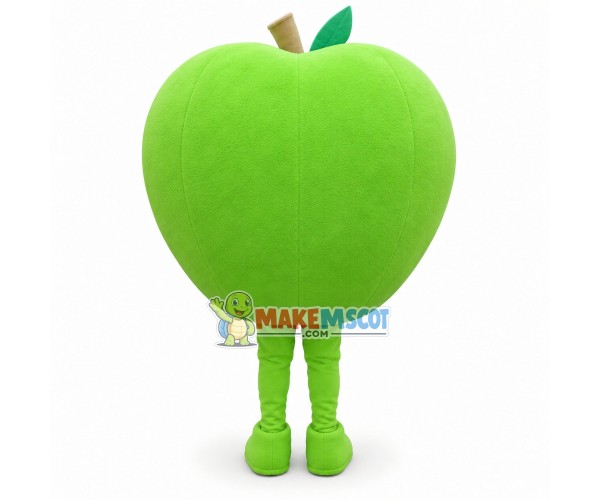 Deluxe Jolly Rancher Green Apple Mascot Costume Deluxe Jolly Rancher Green Apple Mascot Costume
