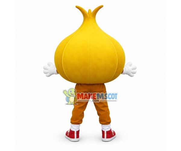 Lightweight Cartoon Yellow Onion Mascot Costume Lightweight Cartoon Yellow Onion Mascot Costume