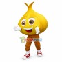 Lightweight Cartoon Yellow Onion Mascot Costume 