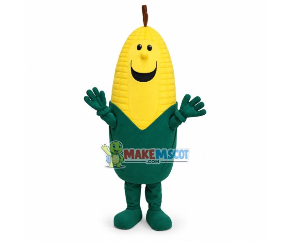 Deluxe Cartoon Sweet Corn Mascot Costume 