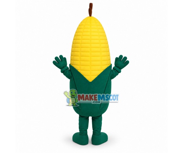 Deluxe Cartoon Sweet Corn Mascot Costume Deluxe Cartoon Sweet Corn Mascot Costume