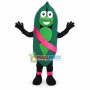 Huge Cartoon Pea Pod Mascot Costume 