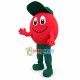 Sport Red Bean Man Mascot Costume 