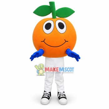 Lightweight Cartoon Tangerine Mascot Adult Costume Lightweight Cartoon Tangerine Mascot Adult Costume