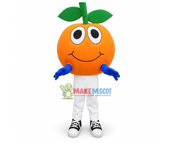 Lightweight Cartoon Tangerine Mascot Adult Costume Lightweight Cartoon Tangerine Mascot Adult Costume