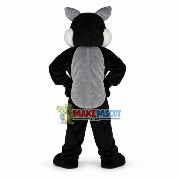 Toothy Wolf Mascot Costume 