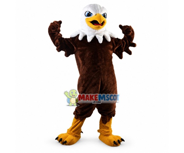Lovely Bald Eagle Mascot Costume Lovely Bald Eagle Mascot Costume