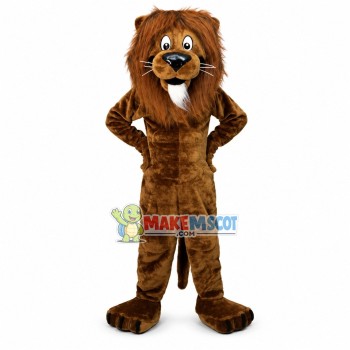 College Power Lion Mascot Costume College Power Lion Mascot Costume