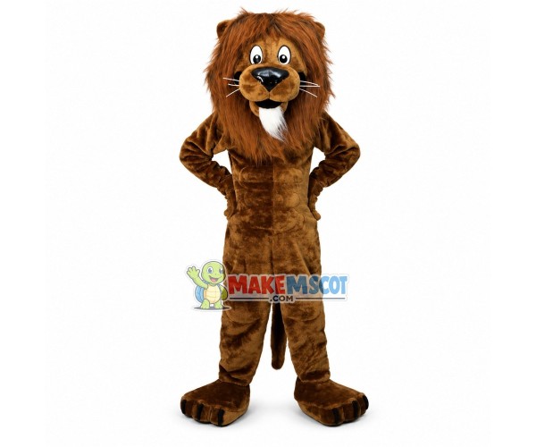 College Power Lion Mascot Costume College Power Lion Mascot Costume