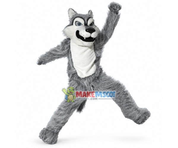 Willie the Wolf High School Mascot Costume 