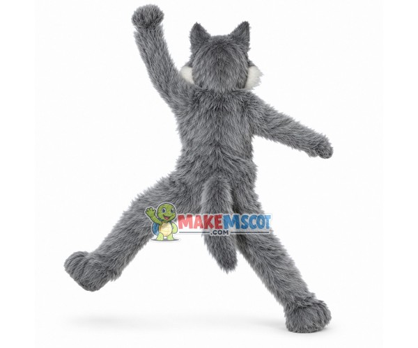 Willie the Wolf High School Mascot Costume Willie the Wolf High School Mascot Costume