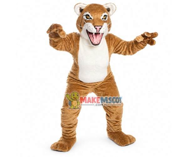 Crazy Bobcat University Mascot Costume 