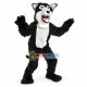 Black Husky Elementary School Mascot Costume Black Husky Elementary School Mascot Costume