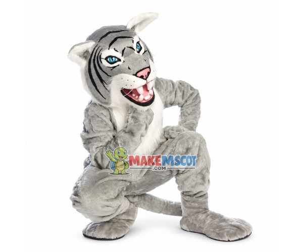 Delphos Jefferson Wildcat Mascot Costume Delphos Jefferson Wildcat Mascot Costume