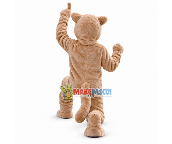 Elementary School Cougar Mascot Costume Elementary School Cougar Mascot Costume