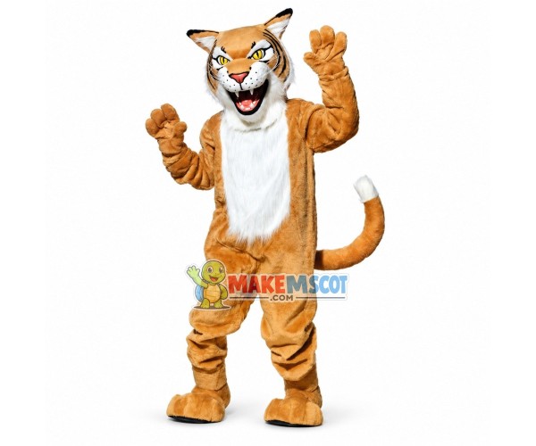 Willie the Wildcat High School Mascot Costume Willie the Wildcat High School Mascot Costume