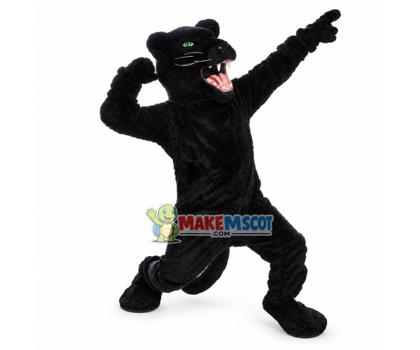 Black Panther High School Mascot Costume Black Panther High School Mascot Costume
