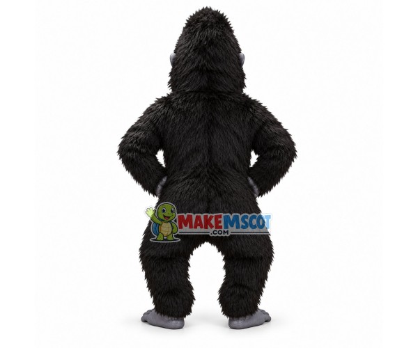 Silverback Gorilla Mascot Costume Silverback Gorilla Mascot Costume
